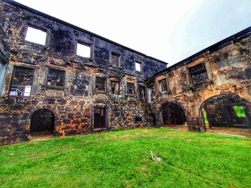 Salão de Recepção do Castelo D´Avila - Praia do Forte Bahia - Fonte: Arquivo Pessoal