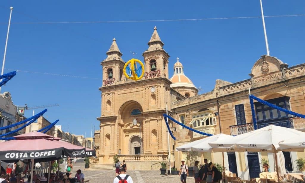 Igreja de Marsaxlokk - ponto turístico em Malta - Pontos Turísticos em Malta
