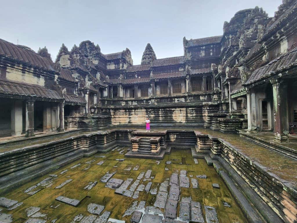 Templo em Angkor