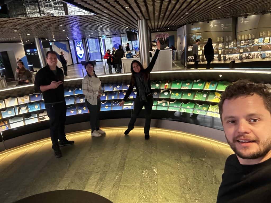O dia que visitamos o Museu da FIFA em Zurique na Suíça