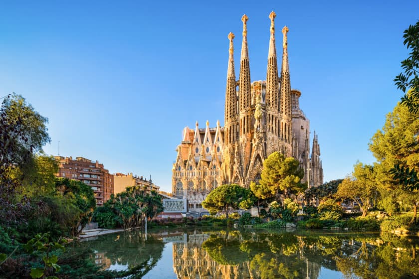 Vista do Parque de Gaudi
