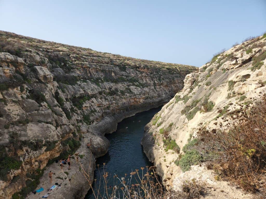 Canyons de Ilha de Gozo Malta