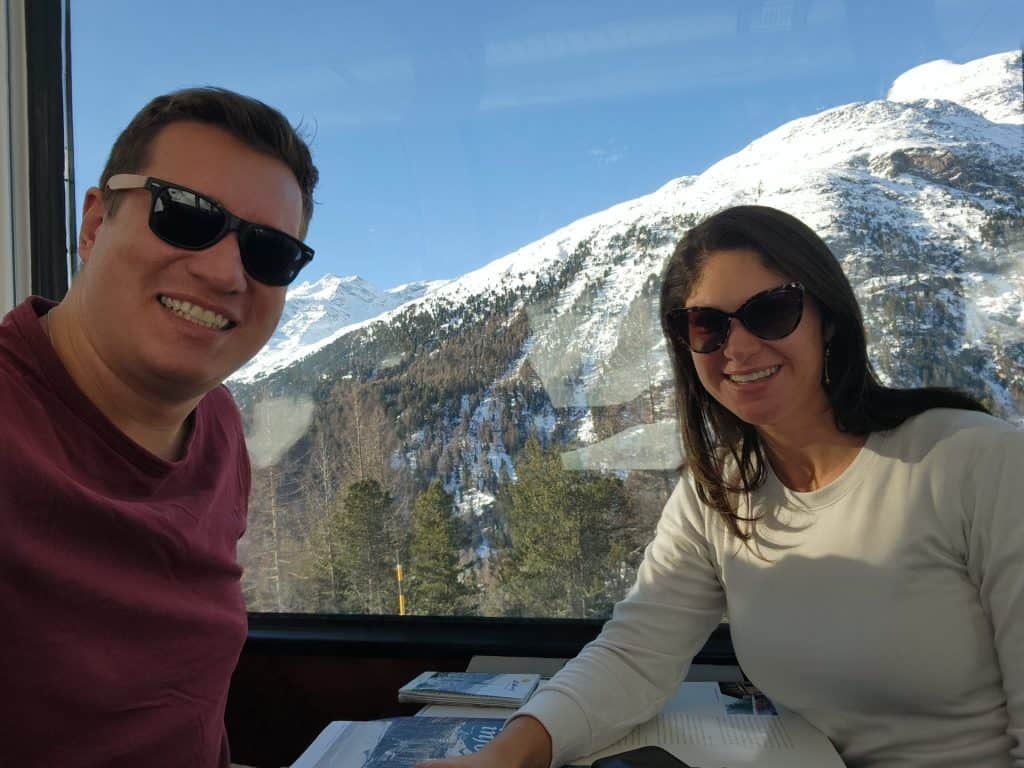 Bernina Express na Suíça