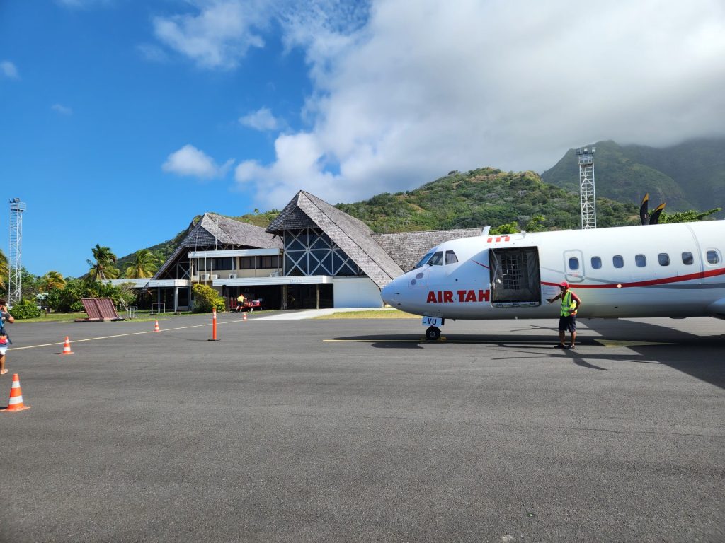 Aeroporto de Moorea Polinésia Francesa