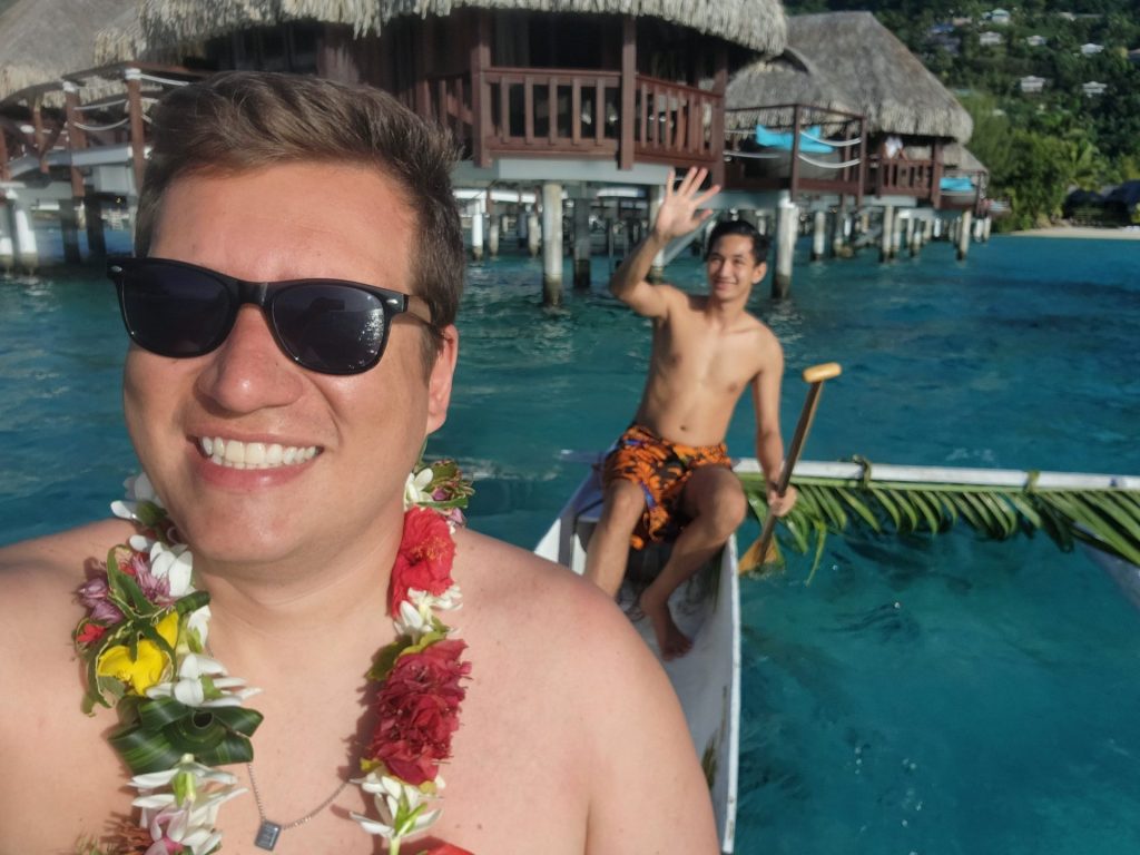 Passeio de Canoa Havaiana em Moorea Polinésia Francesa