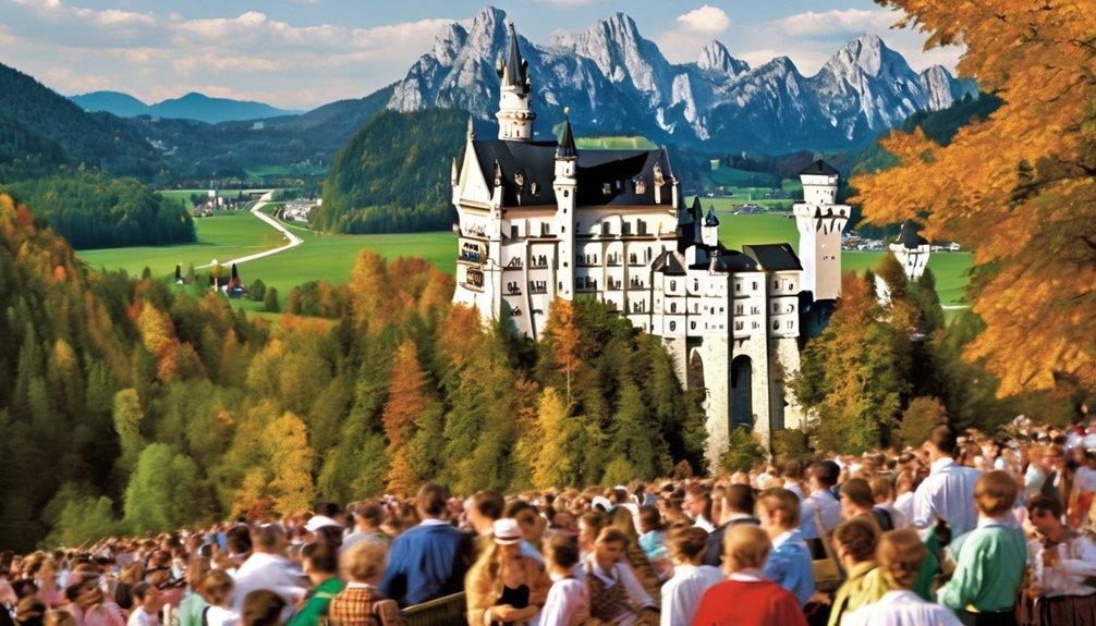 castelo Neuchweistein - Roupa Típica da Alemanha e Baviera
